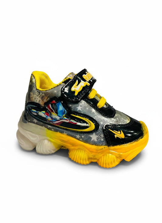 Kids Stylish Black & Yellow Rabbit Shoes China Imported – Lightweight & Trendy