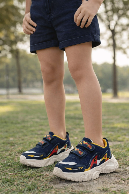 Kids ZM Soft Sole Shoes – Lightweight, Colorful & Comfortable Running Shoes