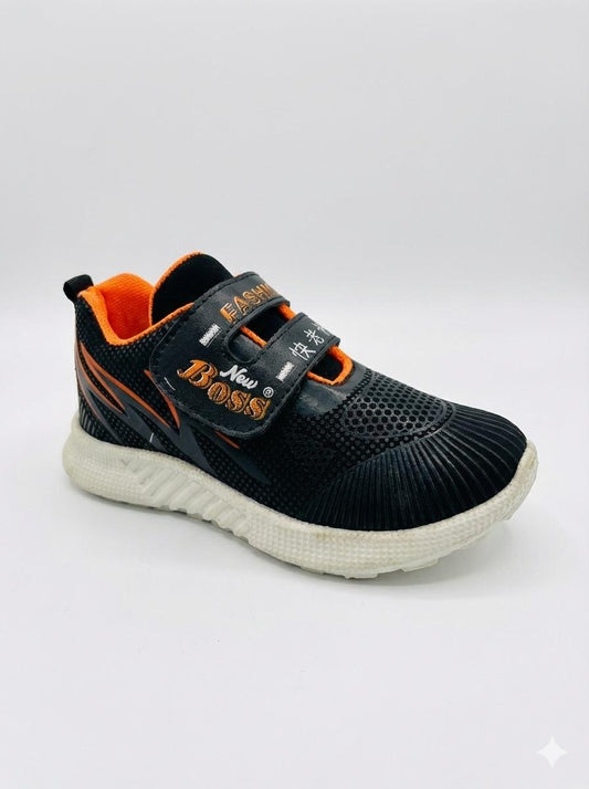 Kids Sporty Mesh Velcro Sneakers – Comfortable & Lightweight Running Shoes
