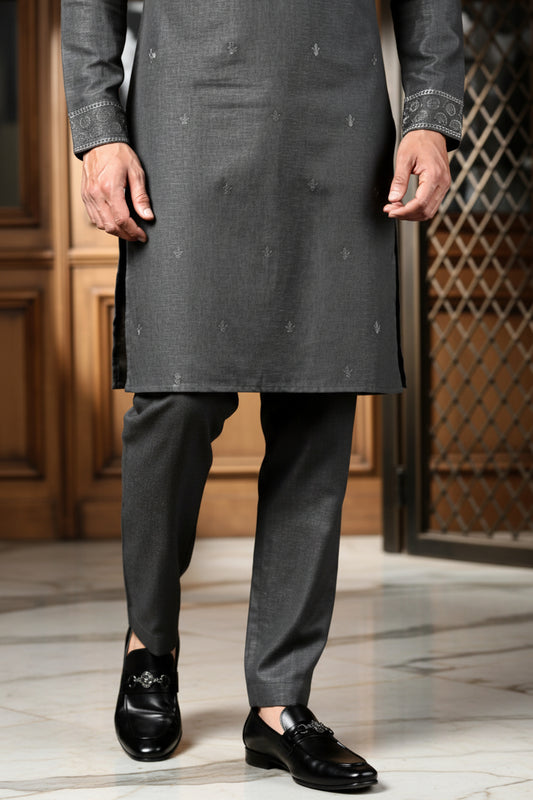 Premium Z.K.R Mens Black Loafers – Stylish Formal & Casual Wear Shoes