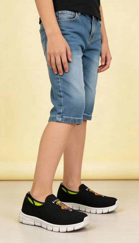 Kids Lightweight Cartoon Printed Slip-On Shoes – Soft & Comfortable Daily Wear