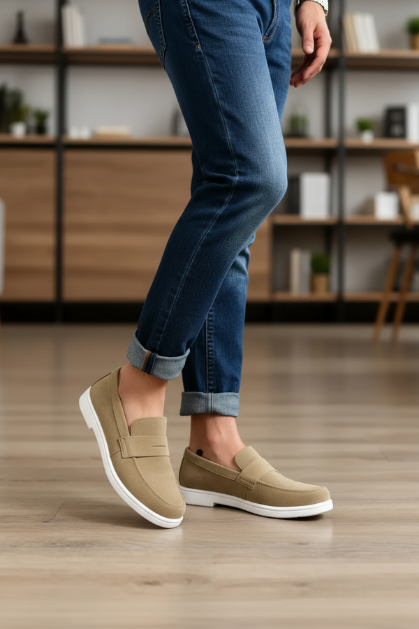 Premium Casual Loafers for Men – Soft Comfort Daily Wear Shoes
